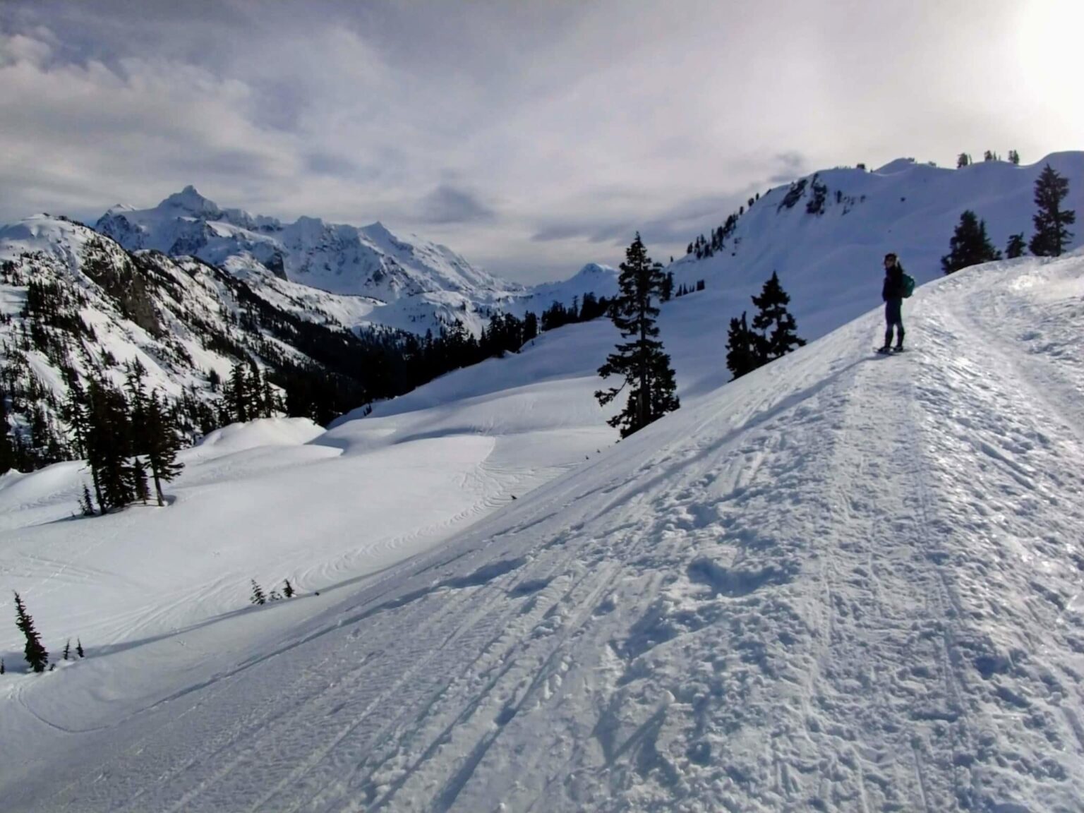 Snowshoeing to Artist Point at Mount Baker Explore Washington State